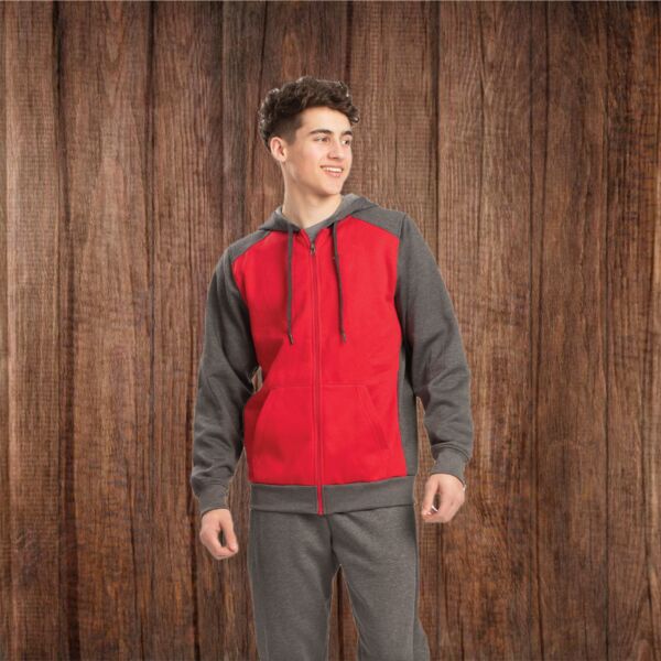 6899 Adult Three-Season Fleece Full Zip Hoodie Thumbnail